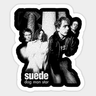 90s Suede Band Sticker